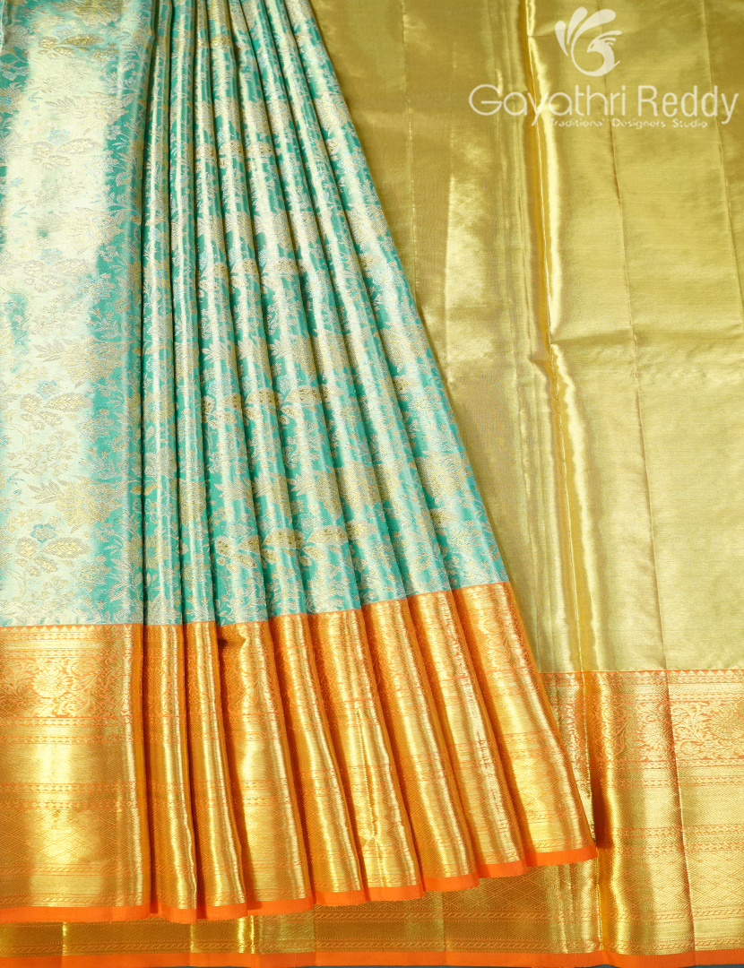 PURE KANCHI PATTU PAVADA(FREE SIZE)-KPL776
