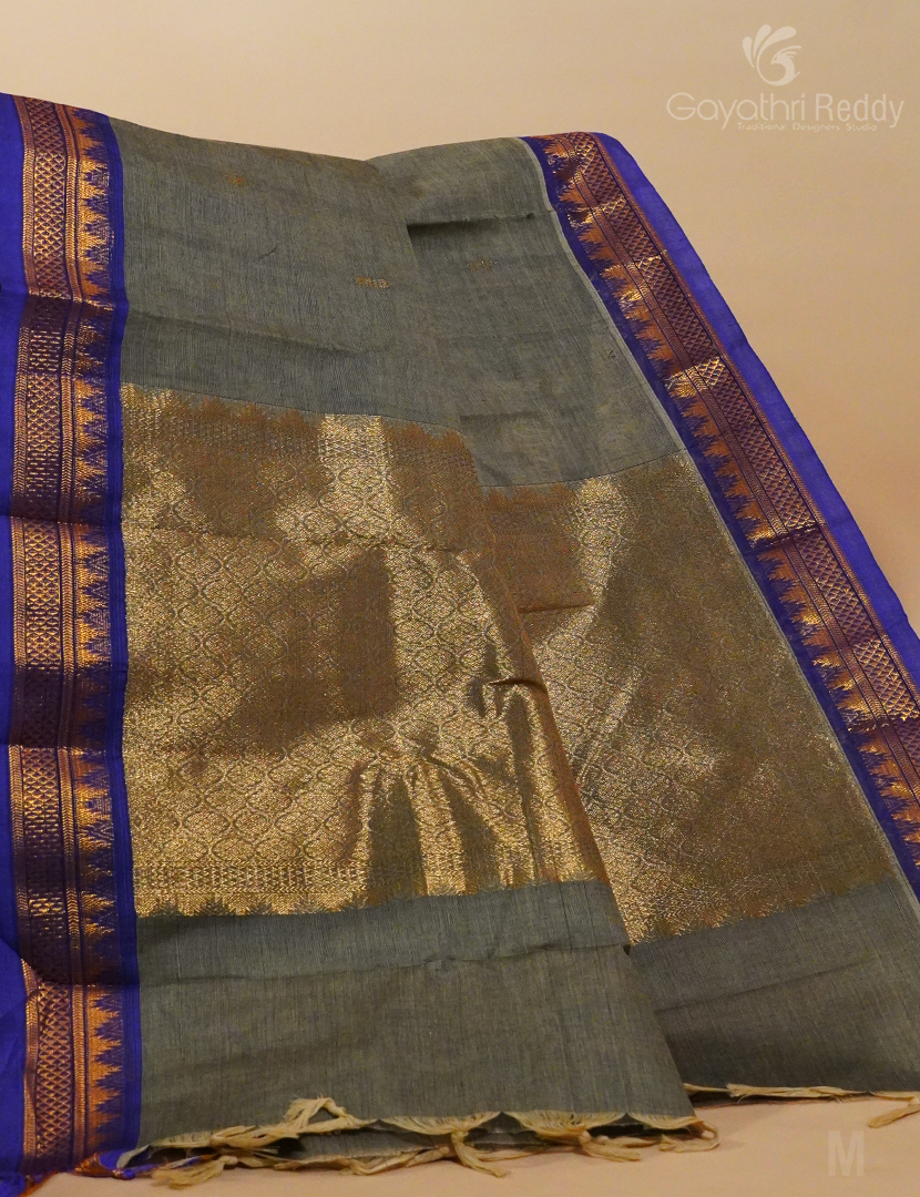 PURE KANCHI COTTON RICH PALLU-KC2701