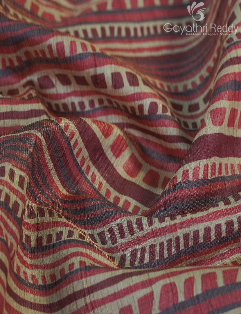 PURE DESI TUSSAR SILK-TS1534