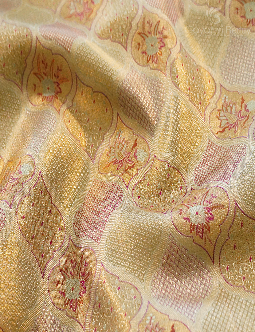 PURE KANCHI PATTU (4.G) BRIDAL SAREE-BKP1885