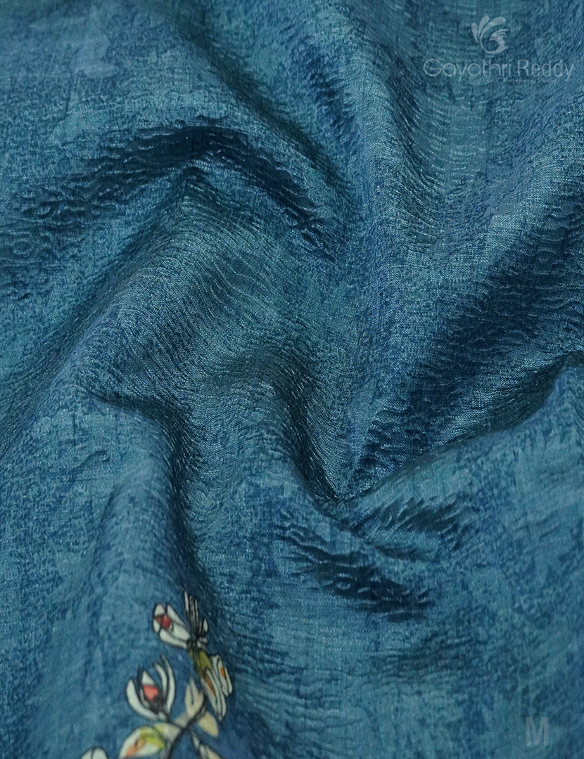 WRINKLE ORGANZA SAREE-OP581