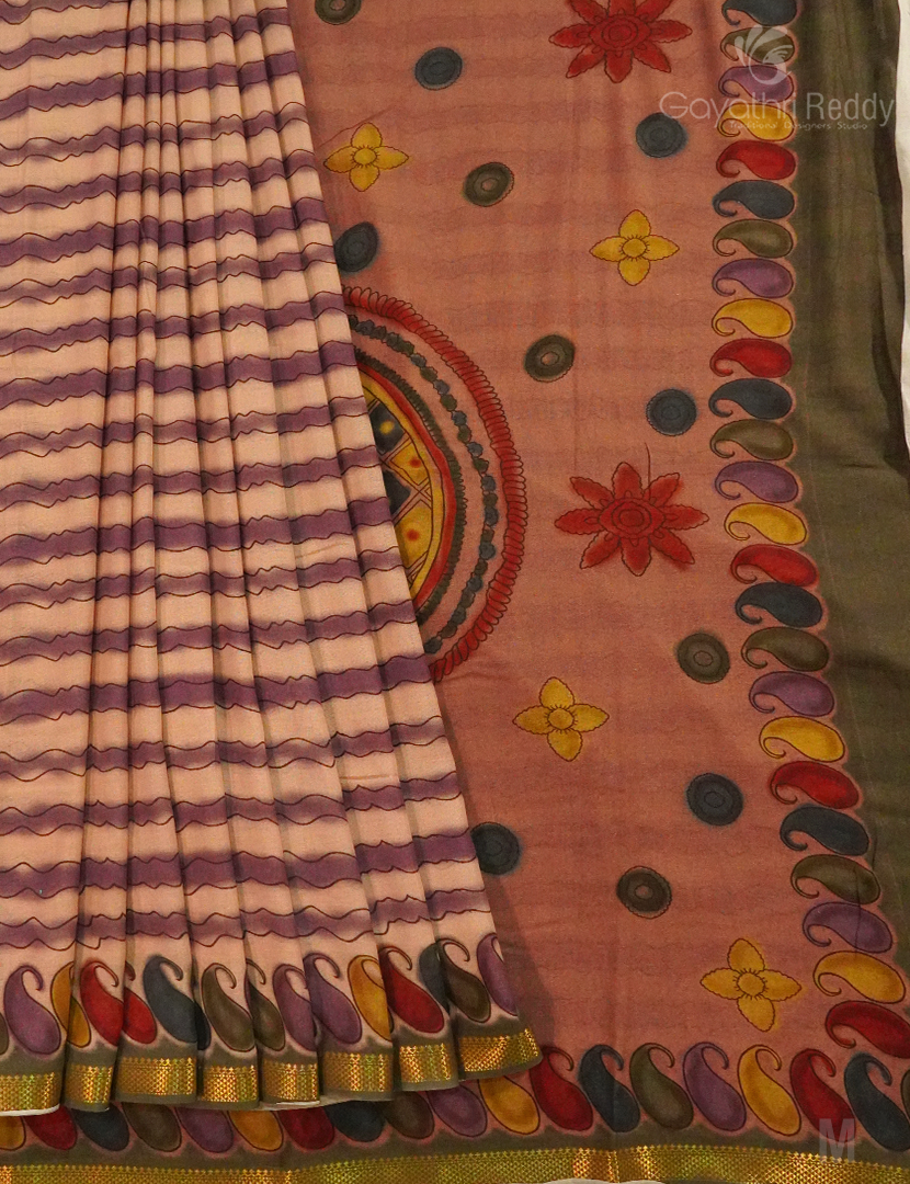 PURE KALAMKARI KHADI COTTON-KKC125