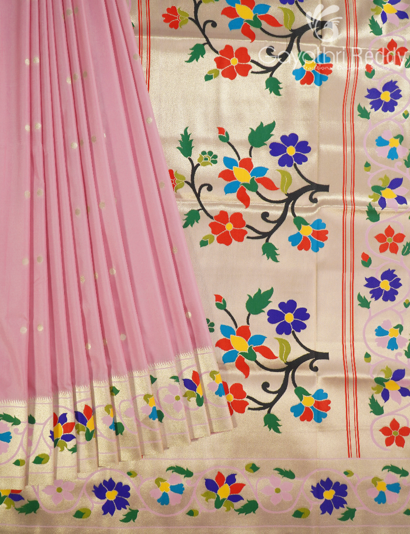 SEMI PAITHANI SAREE-SPS99