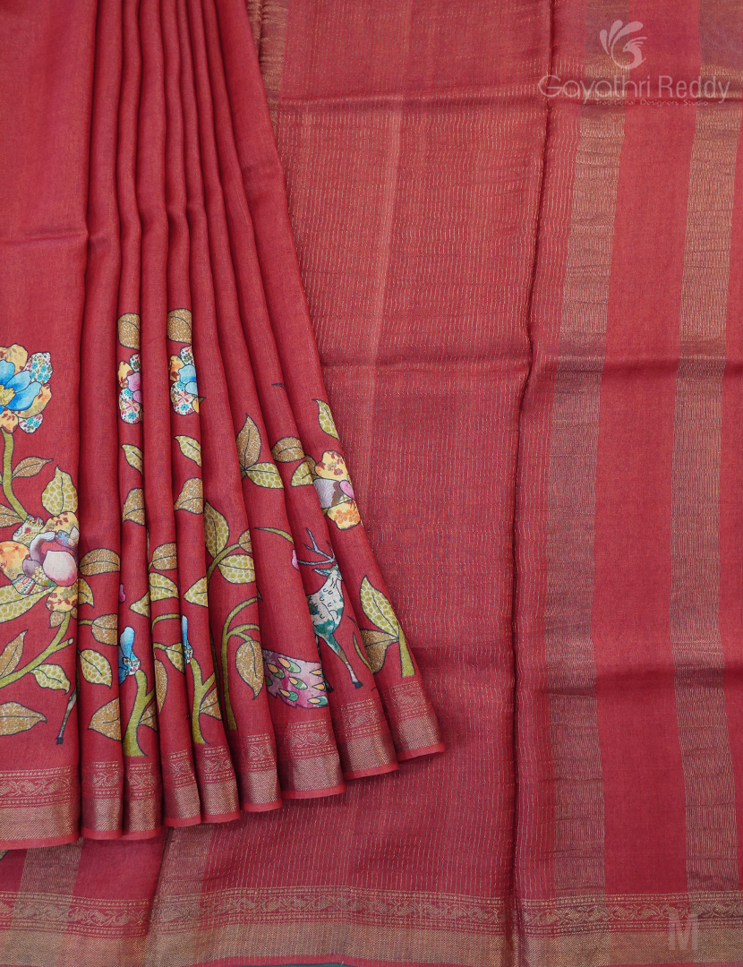 PURE DESI TUSSAR SILK-TS1395