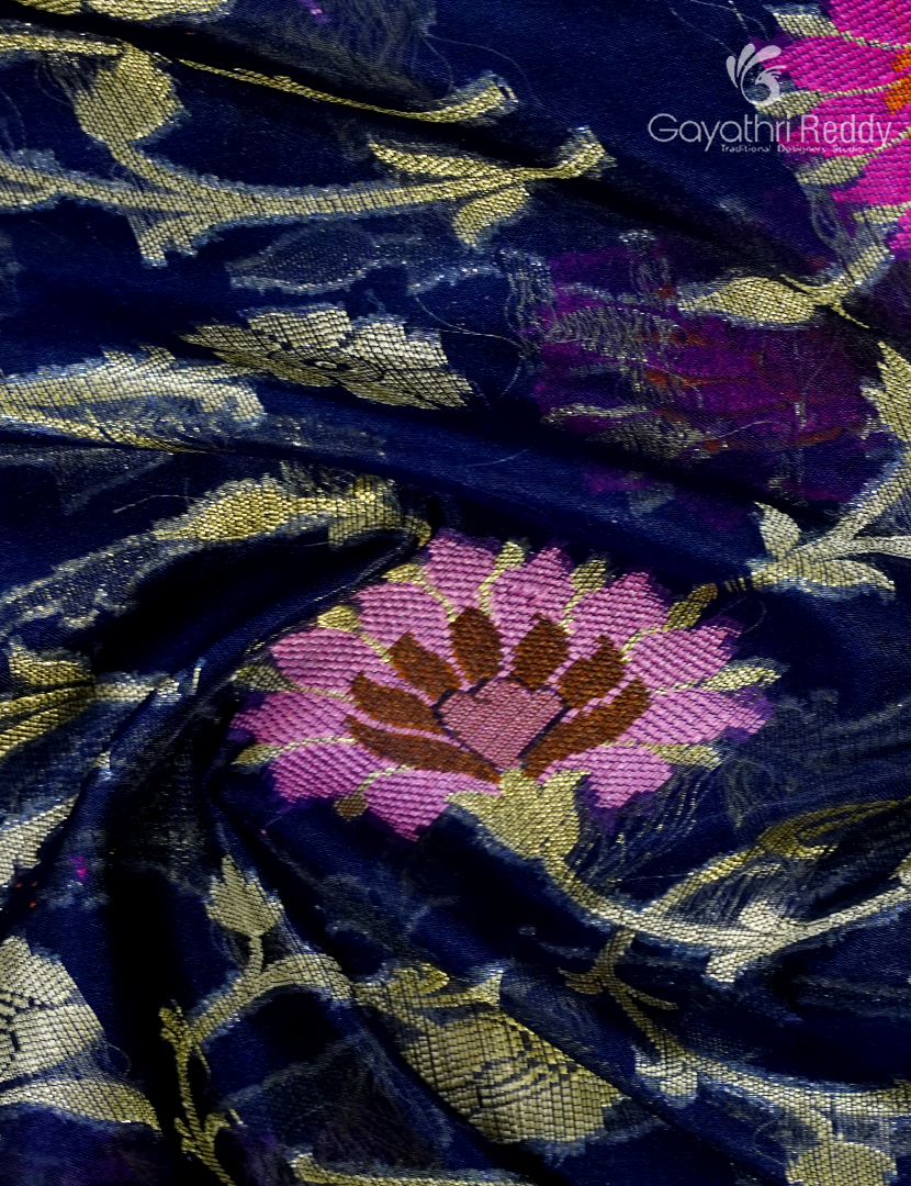 BANARAS PURE KORA COTTON SAREE-BKS153