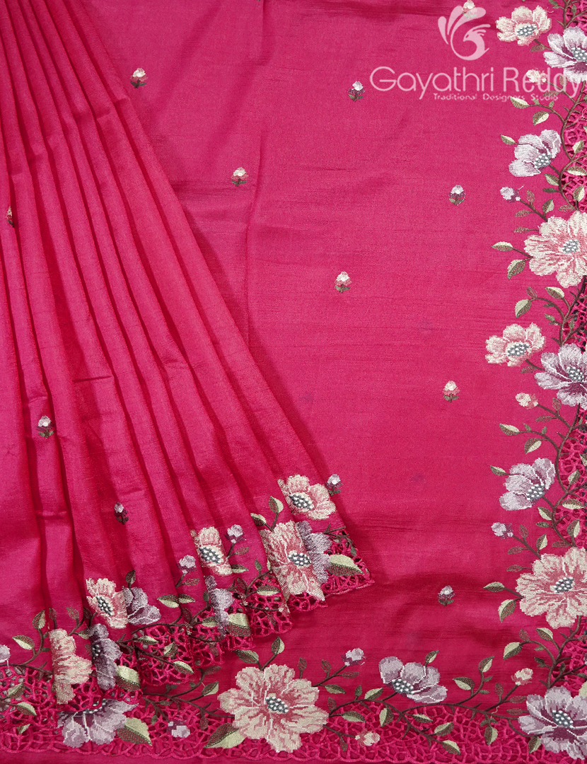 SEMI DUPION SILK SAREE-SDS101