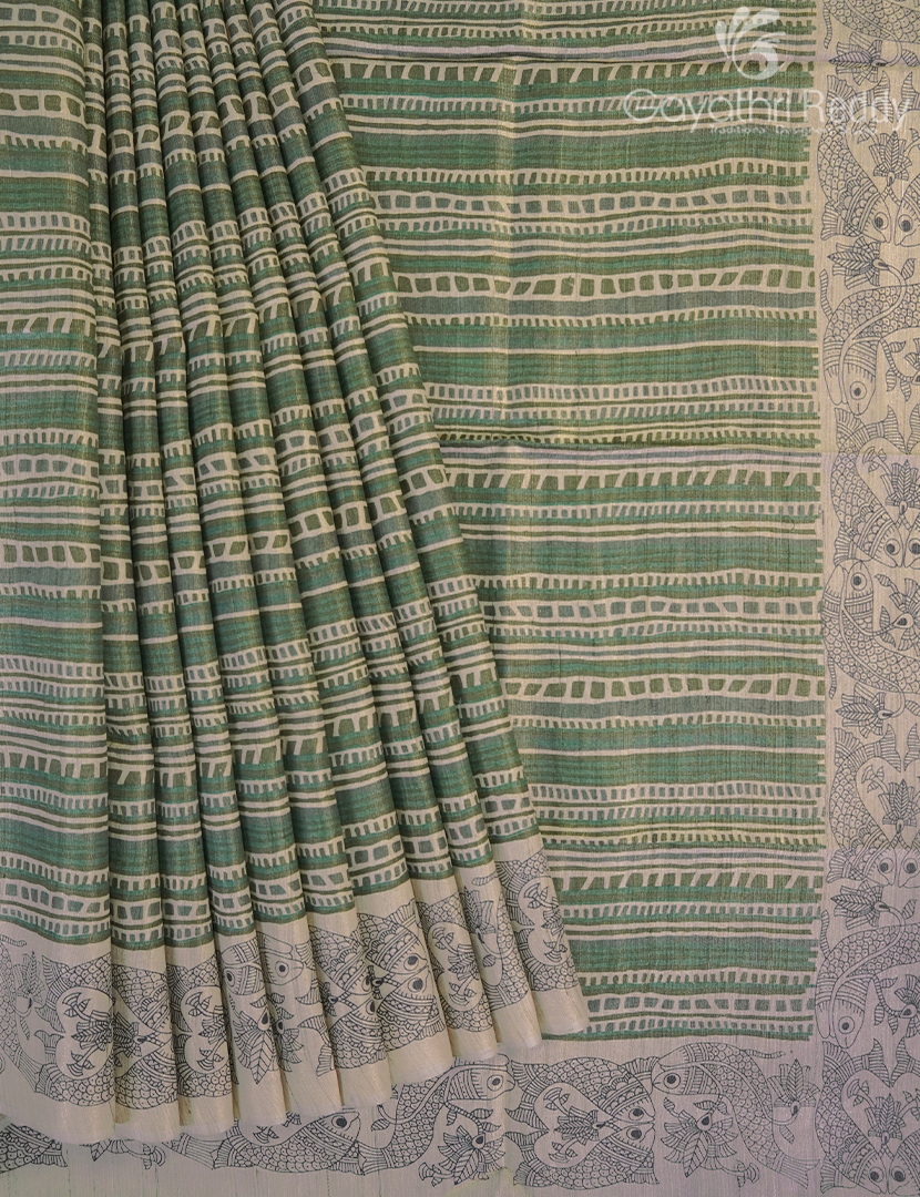PURE DESI TUSSAR SILK-TS1535