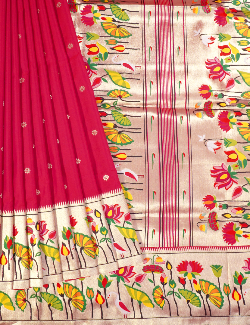 SEMI PAITHANI SAREE-SPS77