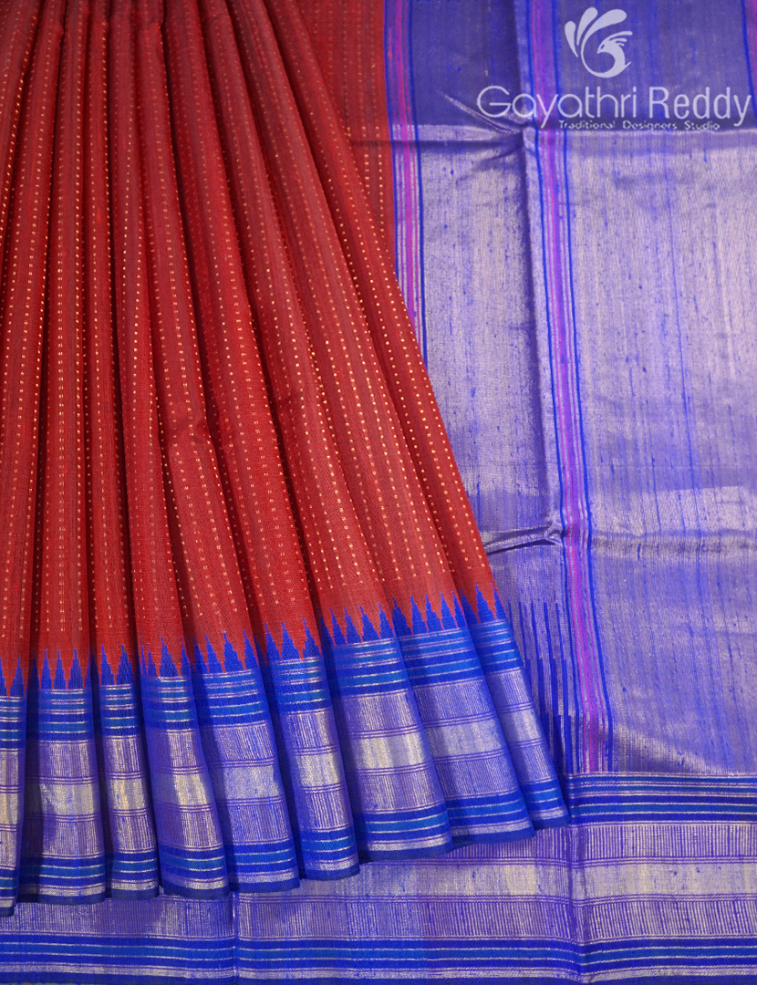 PURE KHADI PATTU SAREE-KHP1363