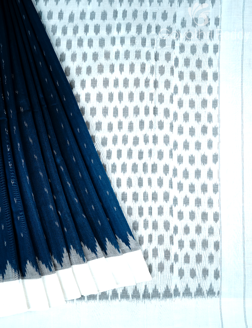 PURE IKKAT COTTON (H.L) SAREE-IKC1054