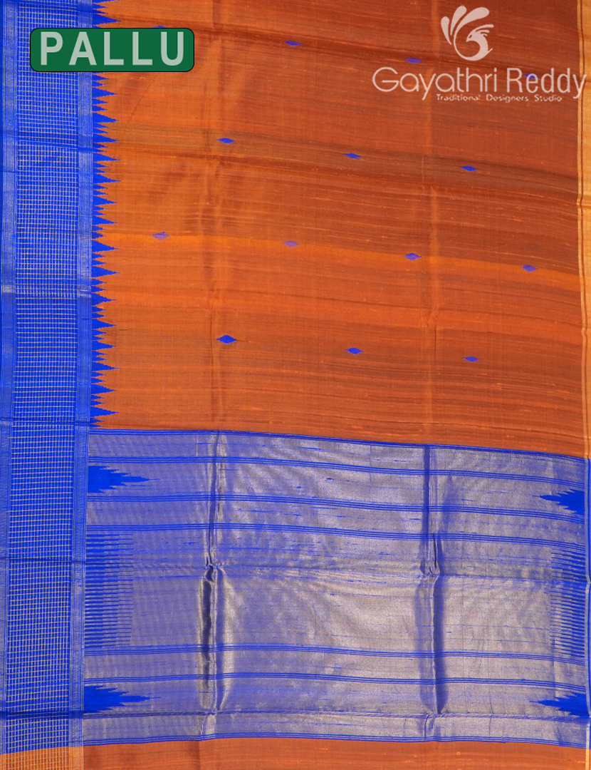 PURE KHADI PATTU SAREE-KHP1398