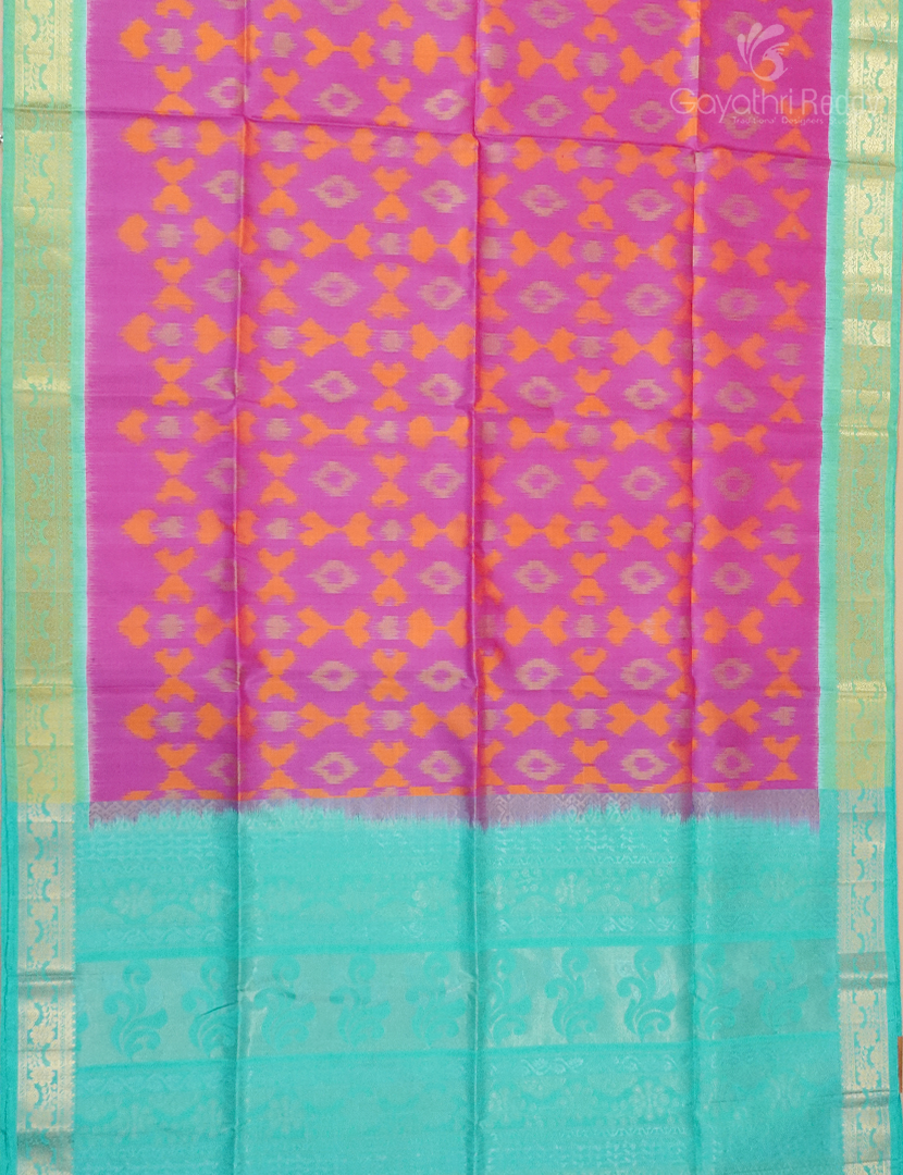 PURE KANCHI IKKAT PATTU-IP648