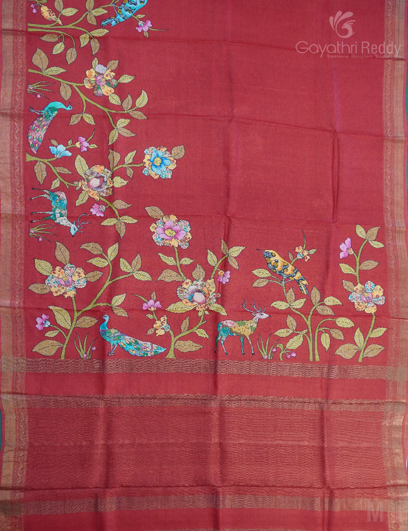 PURE DESI TUSSAR SILK-TS1395