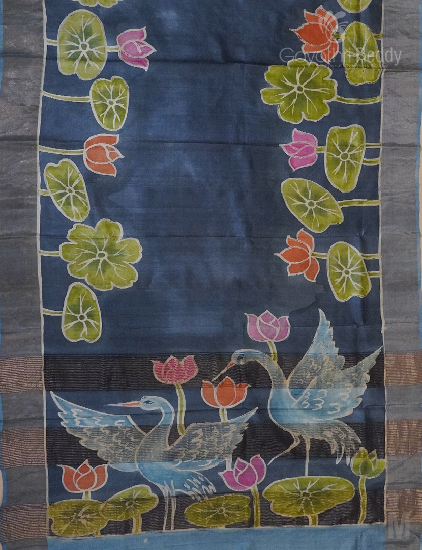 PURE DESI TUSSAR SILK-TS1111