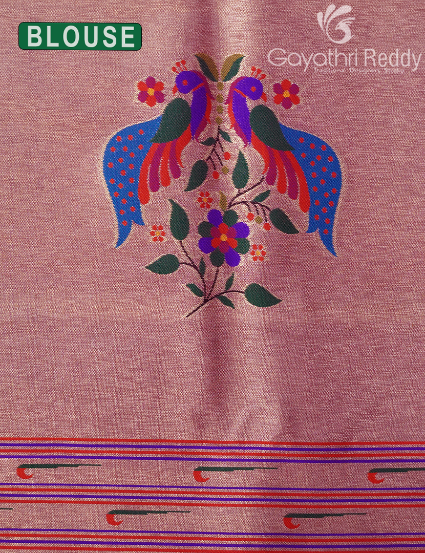 SEMI PAITHANI SAREE-SPS25