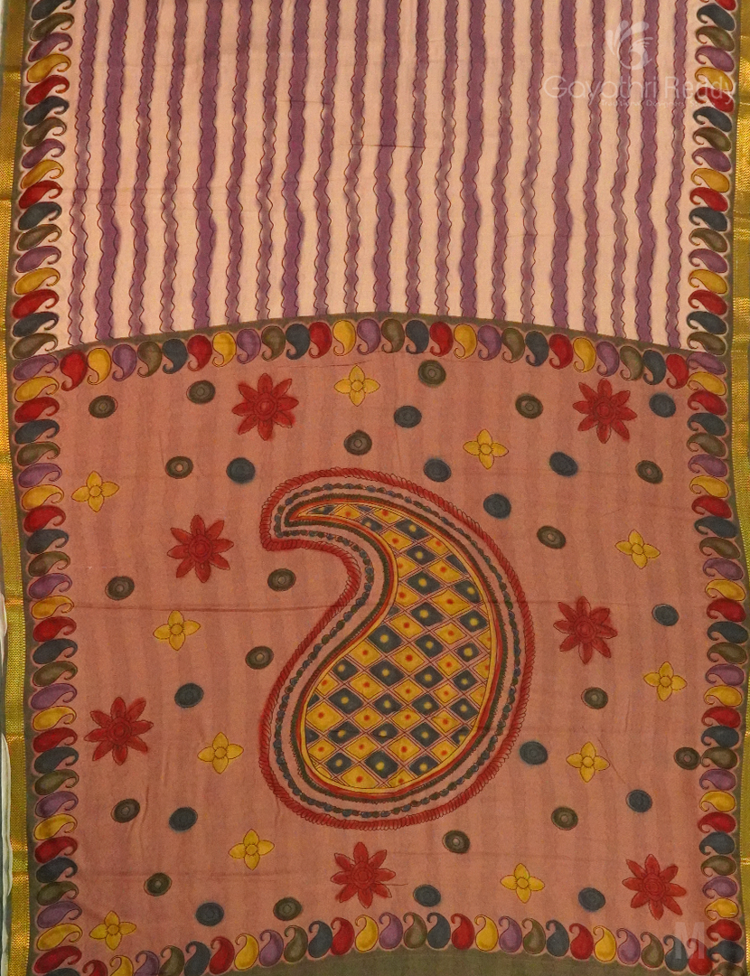 PURE KALAMKARI KHADI COTTON-KKC125
