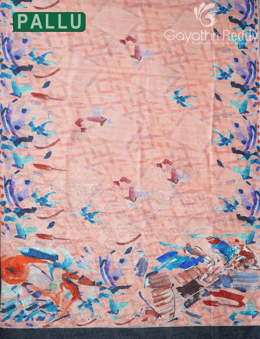 CHANDERI SILK SAREE-CPS1143