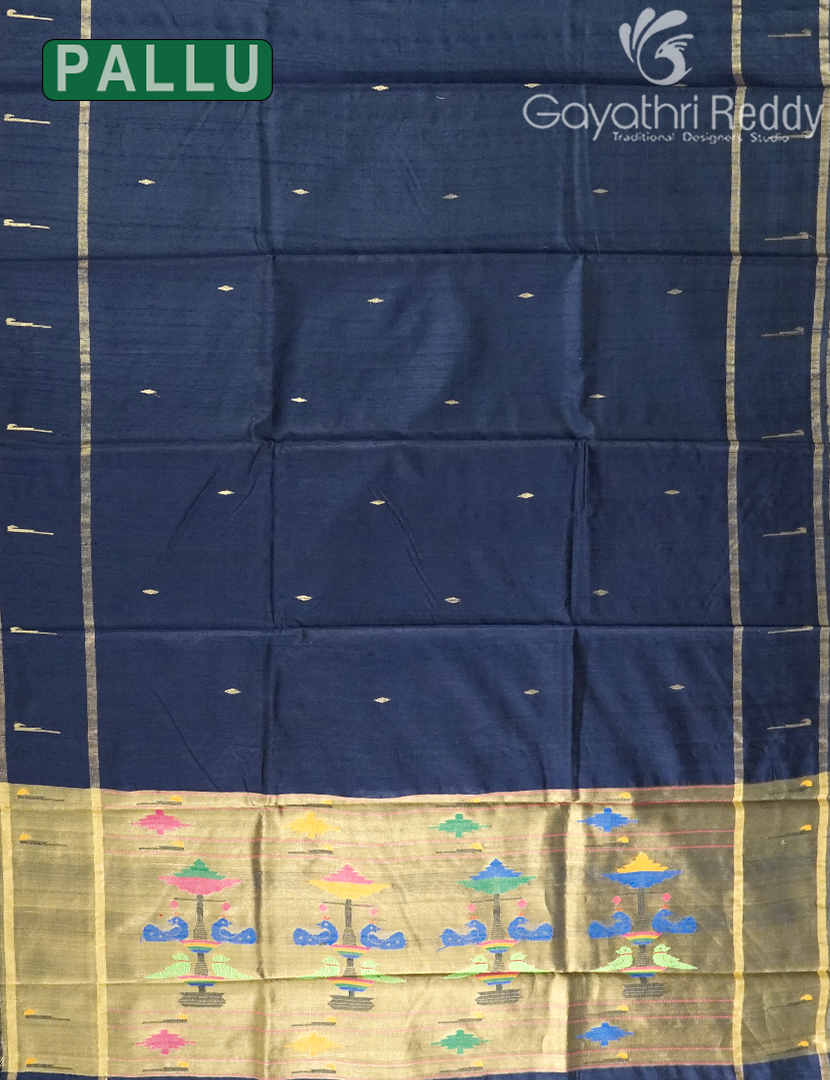PURE KHADI PATTU SAREE-KHP1336