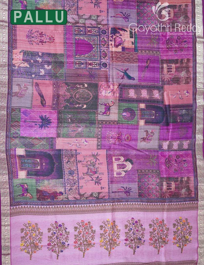 SEMI TUSSAR SAREE-ST1107