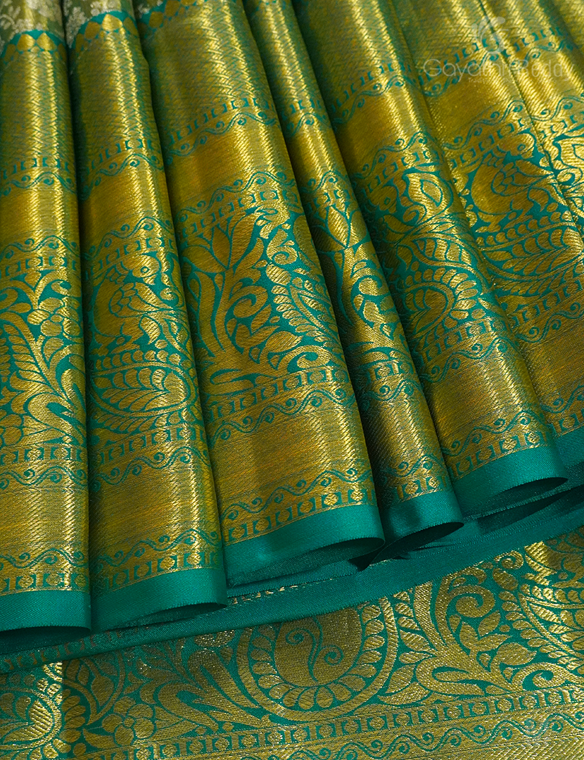 PURE KANCHI TISSUE SAREE-KP7281