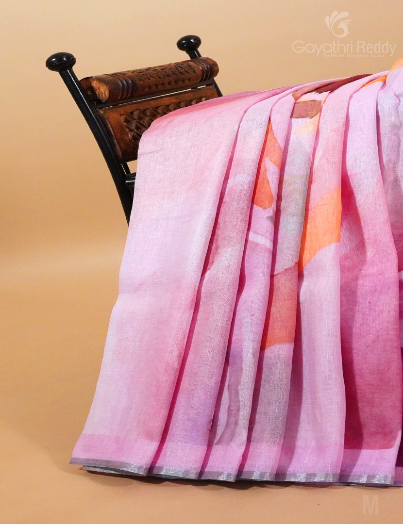 PURE LINEN COTTON SAREE-L1329