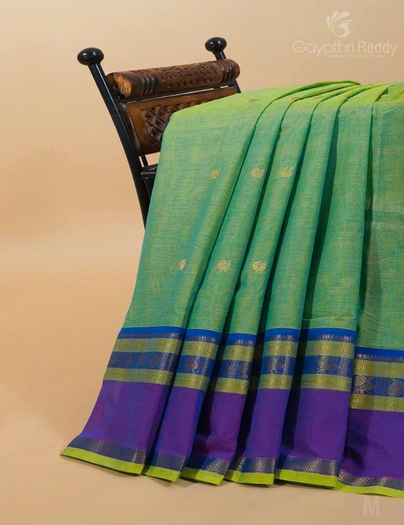 PURE KANCHI COTTON RICH PALLU-KC2702