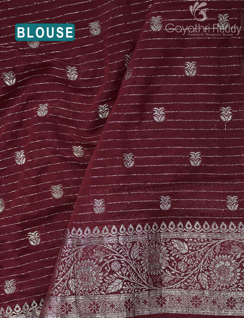 CHIFFON FANCY SAREE-PCF254