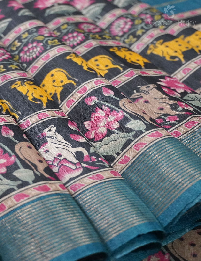 PURE DESI TUSSAR SILK-TS1181