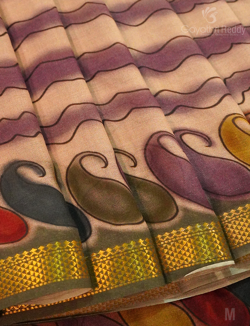 PURE KALAMKARI KHADI COTTON-KKC125