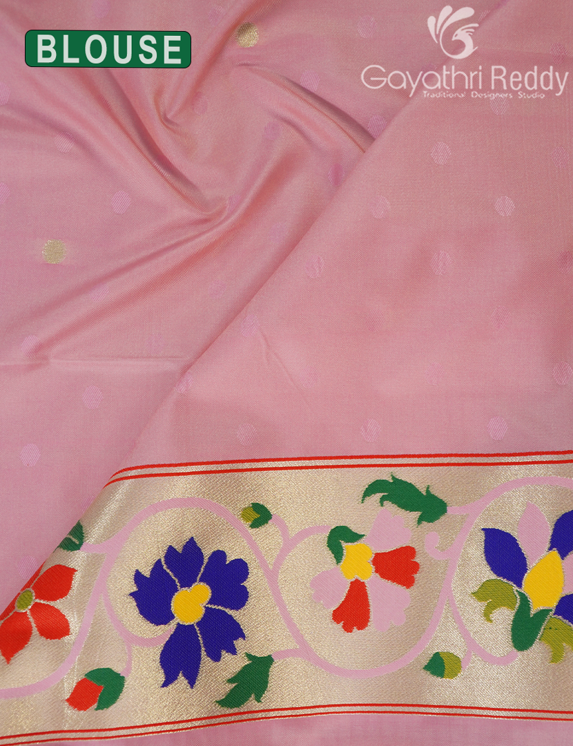 SEMI PAITHANI SAREE-SPS99