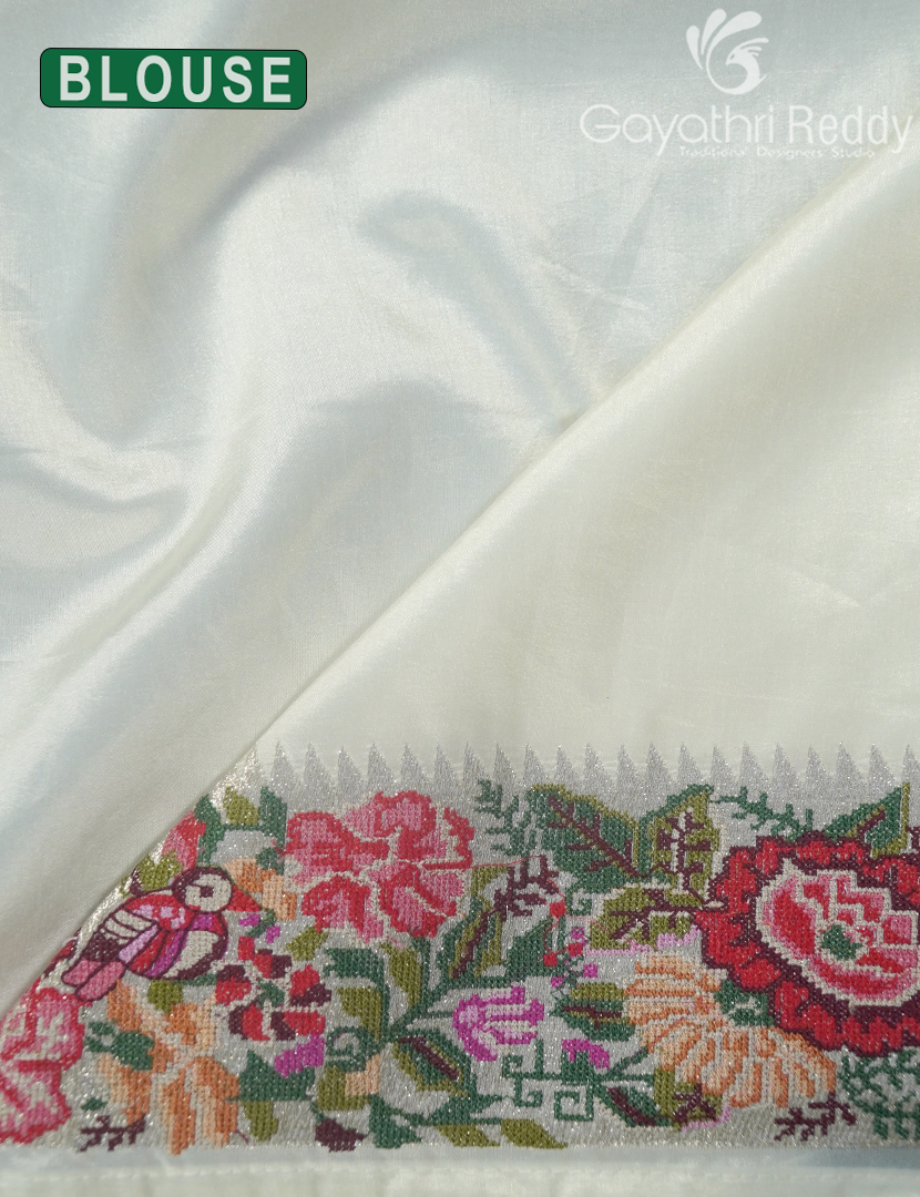 SEMI DUPION SILK SAREE-SDS116