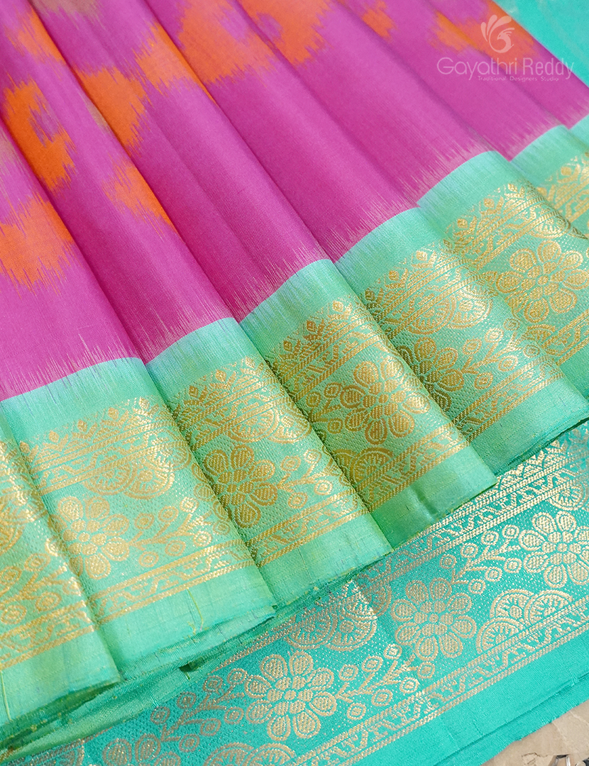 PURE KANCHI IKKAT PATTU-IP648