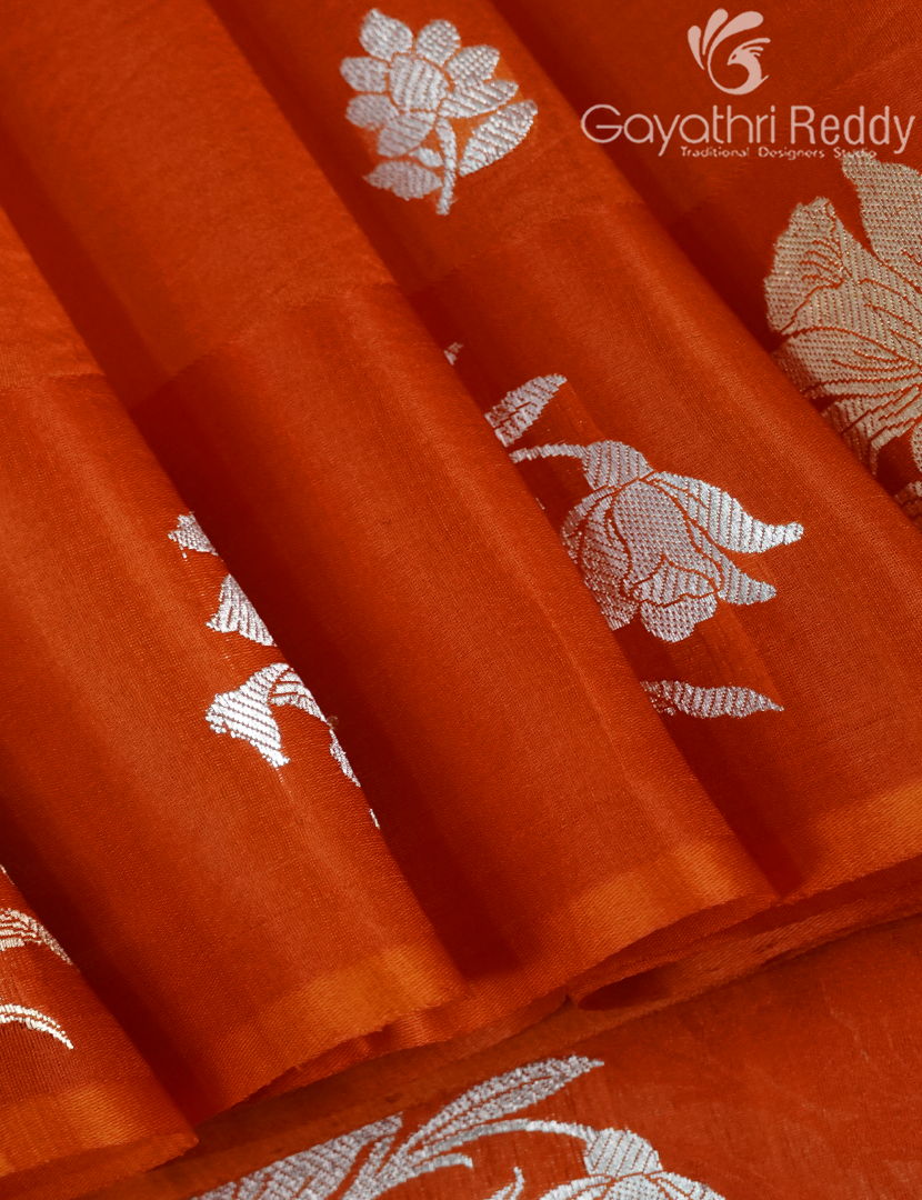 PURE BANARAS KORA SILK-BKS120