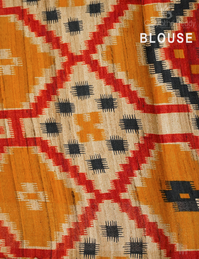 PURE DESI TUSSAR SILK-TS1327