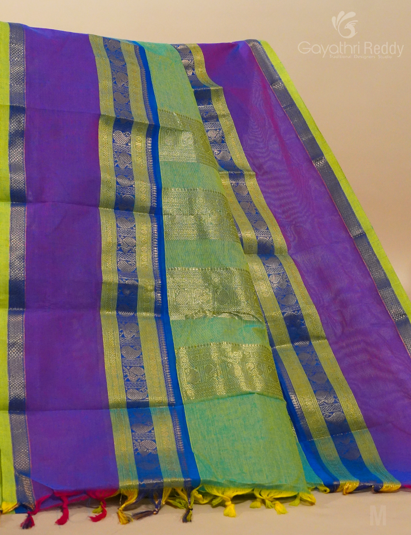 PURE KANCHI COTTON RICH PALLU-KC2702