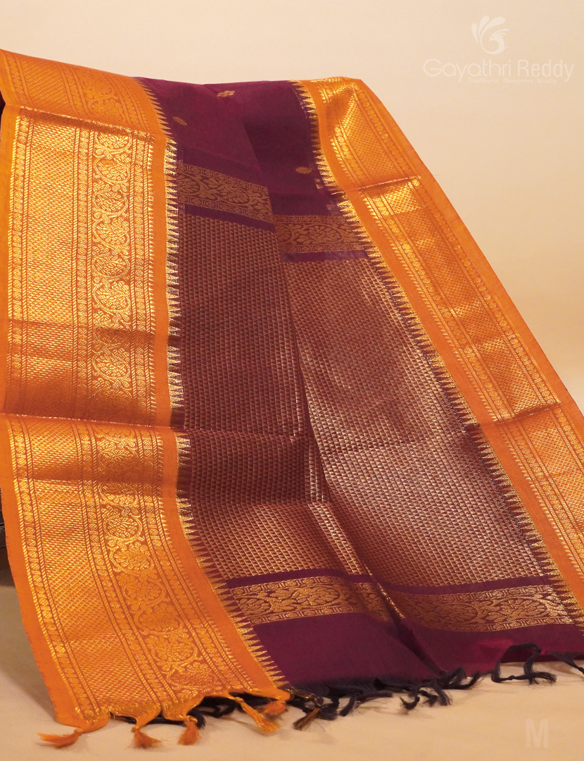 PURE KANCHI COTTON RICH PALLU-KC2750