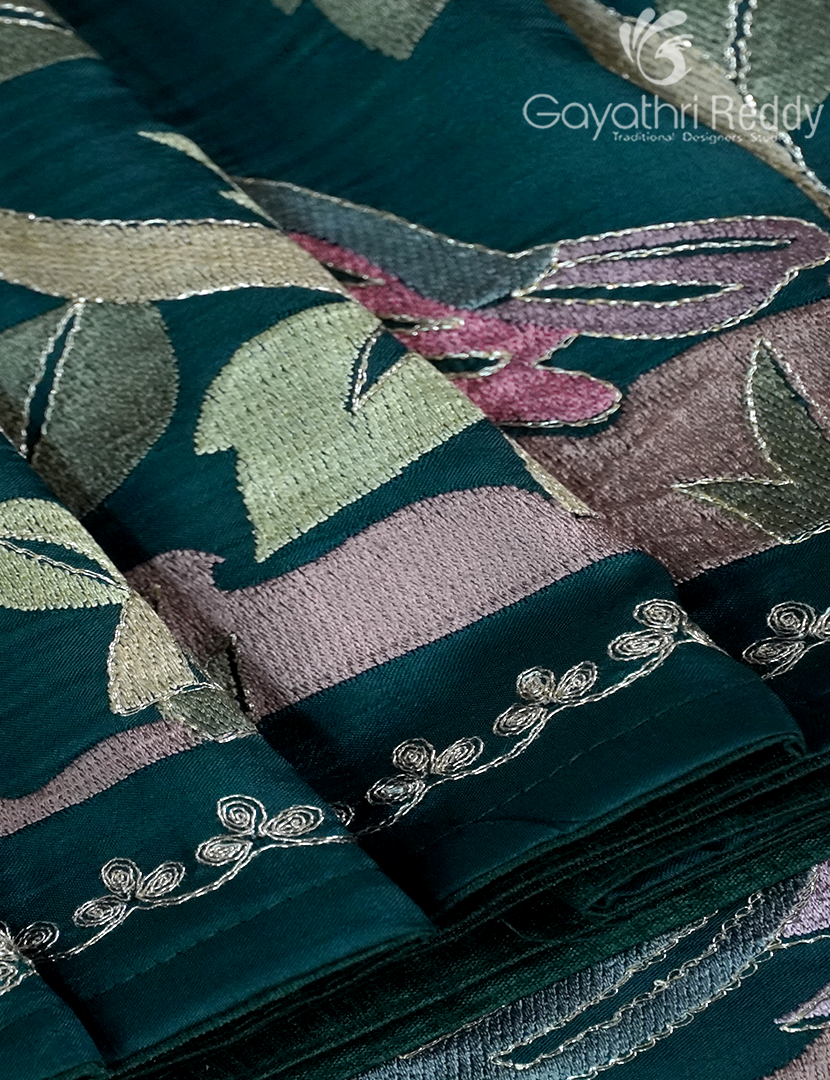 DUPION SILK FANCY SAREE -DSF25