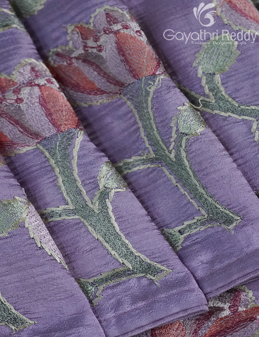 SEMI DUPION SILK WORK-SDSW11