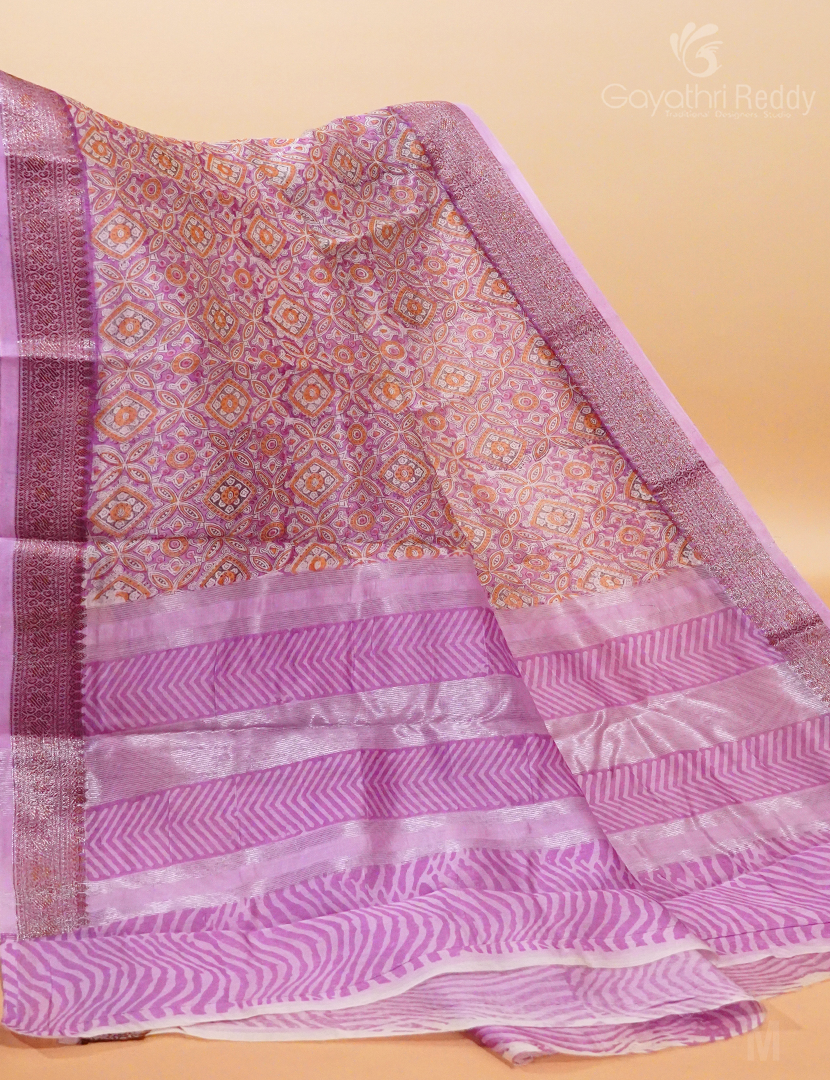 PURE CHANDERI SAREE-PCS625