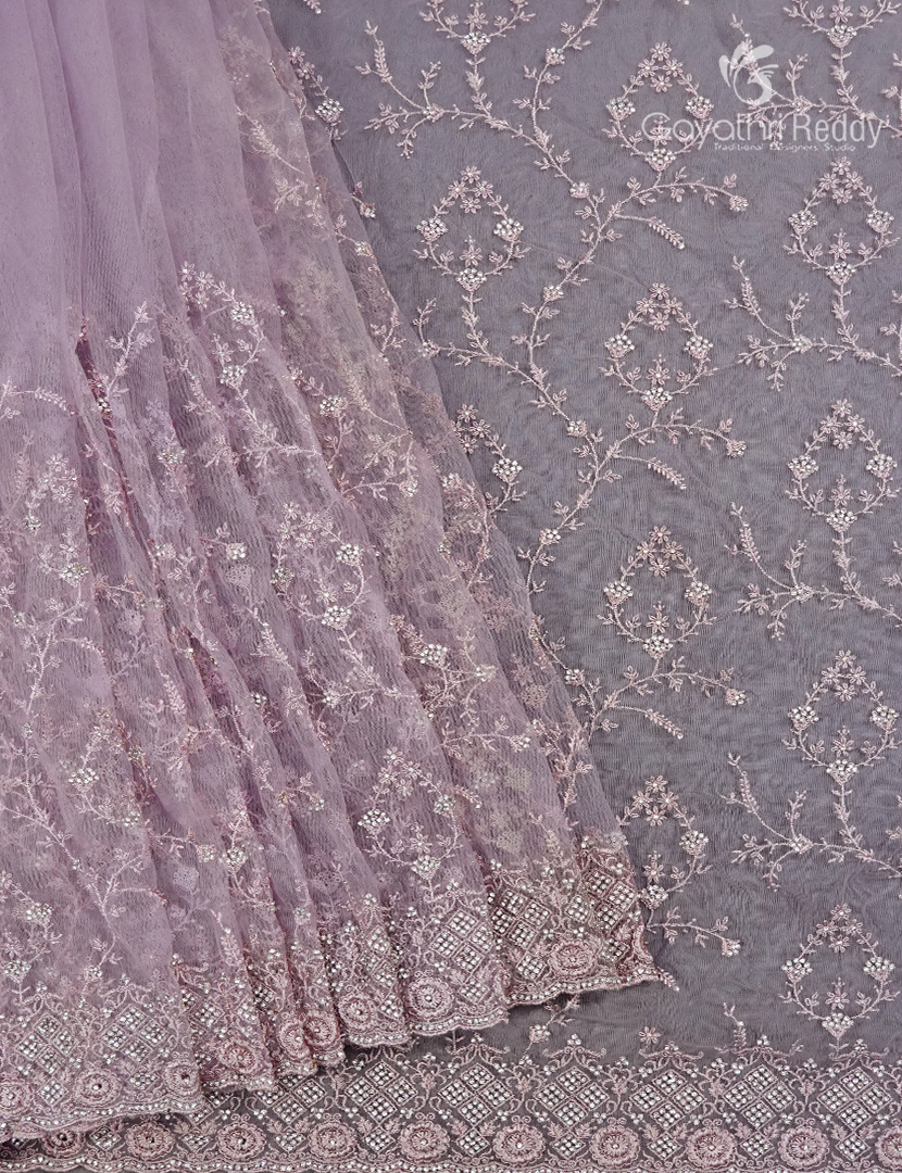 NETTED FANCY SAREE-NF52