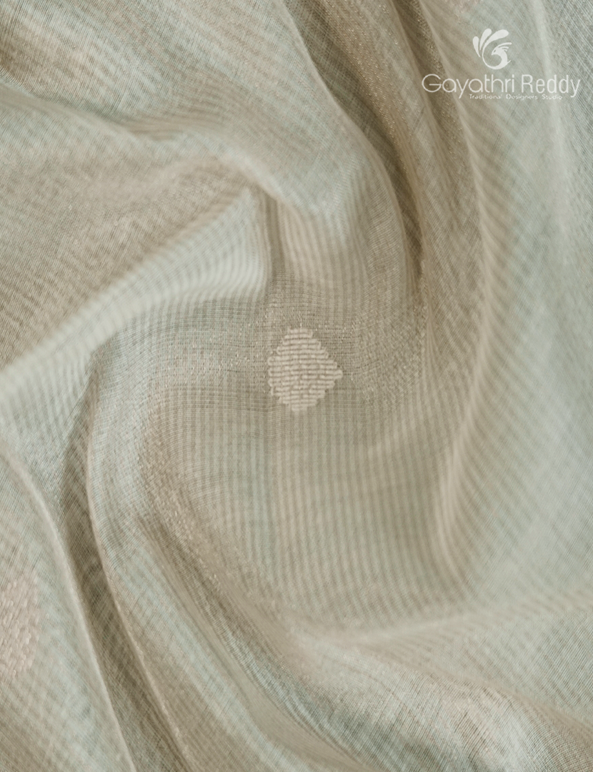 PURE CHANDERI RICH PALLU SAREES -CPS1187