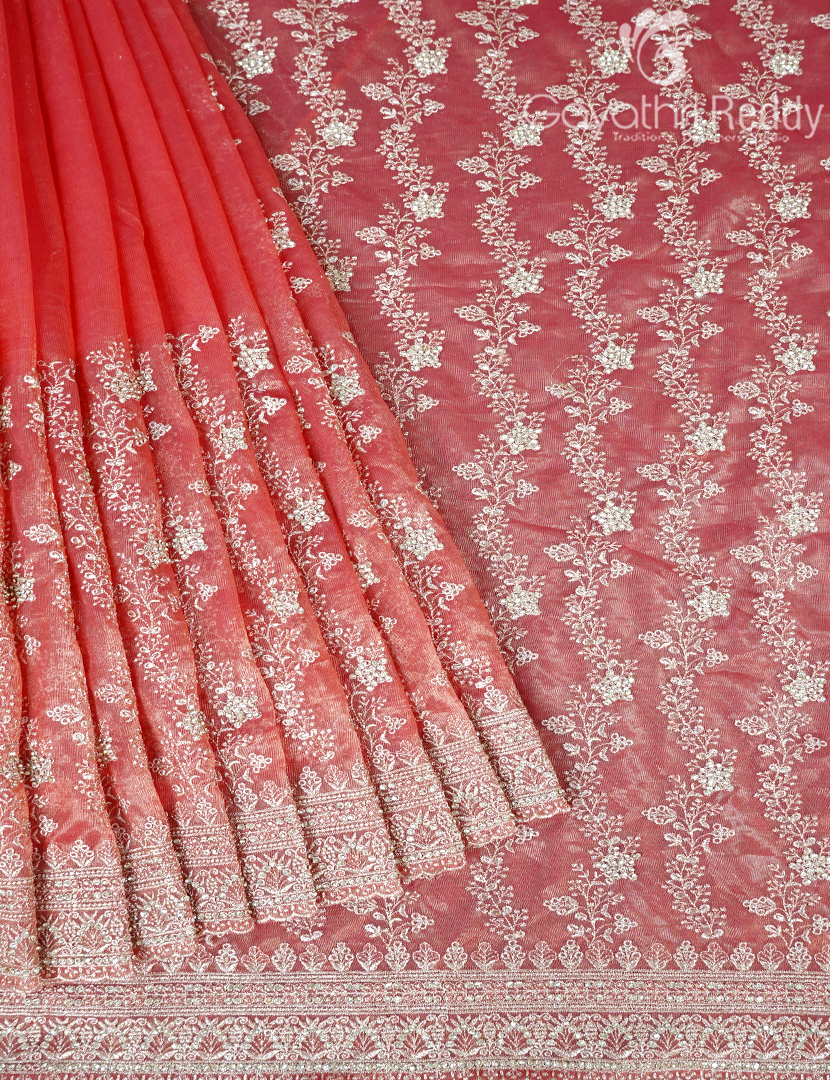 NETTED FANCY SAREE-NF36