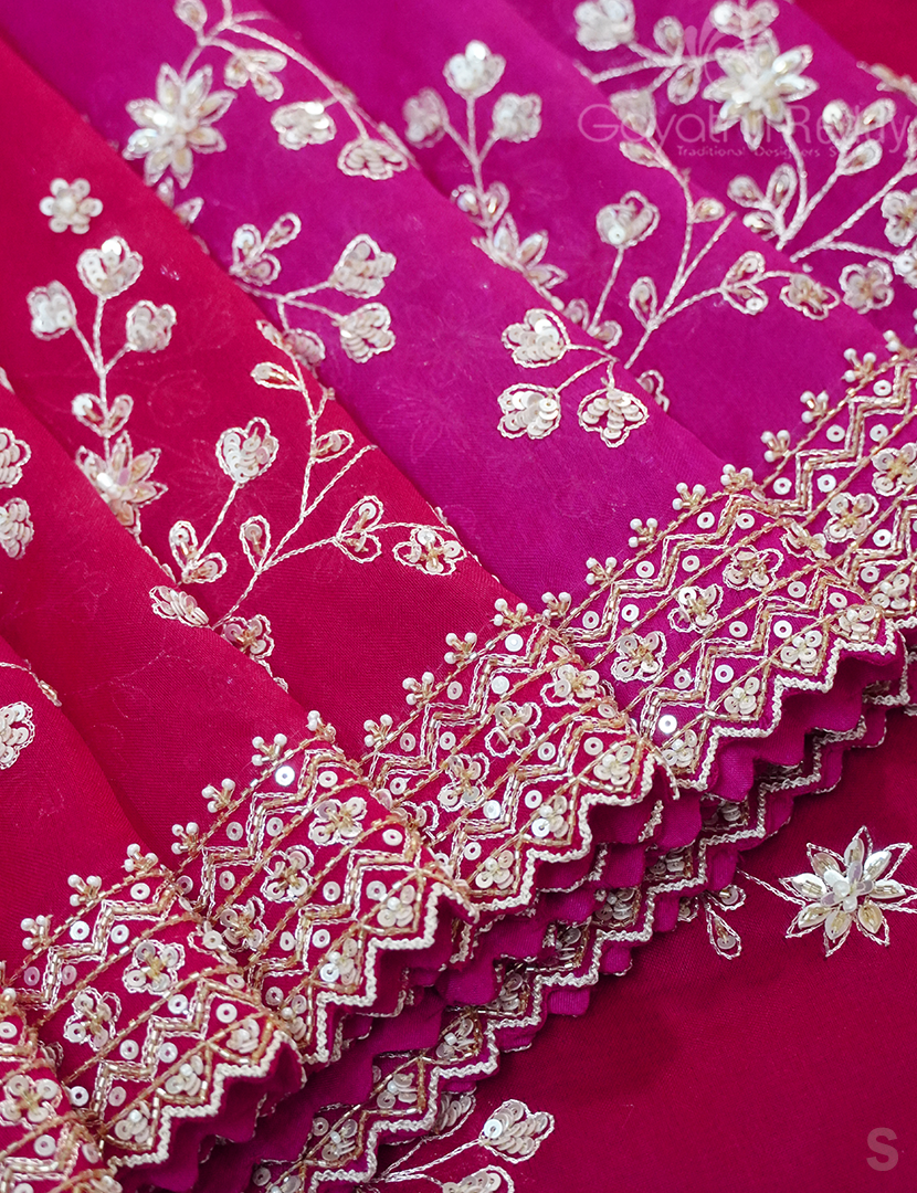 PURE ORGANZA SILK-FO788