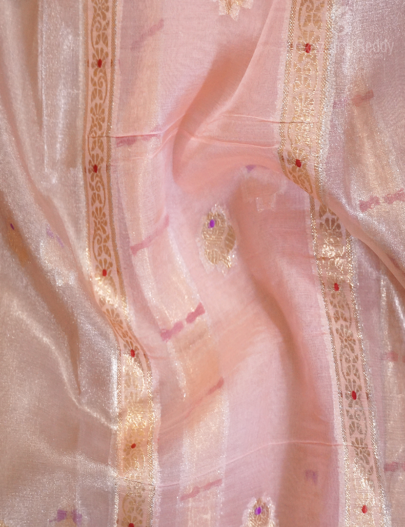 PURE BANARAS KORA SILK-BKS72