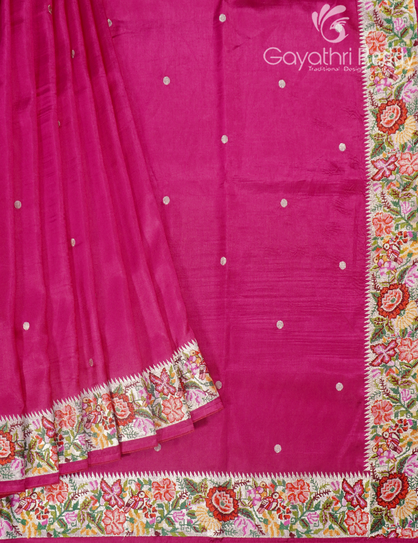 SEMI DUPION SILK SAREE-SDS117