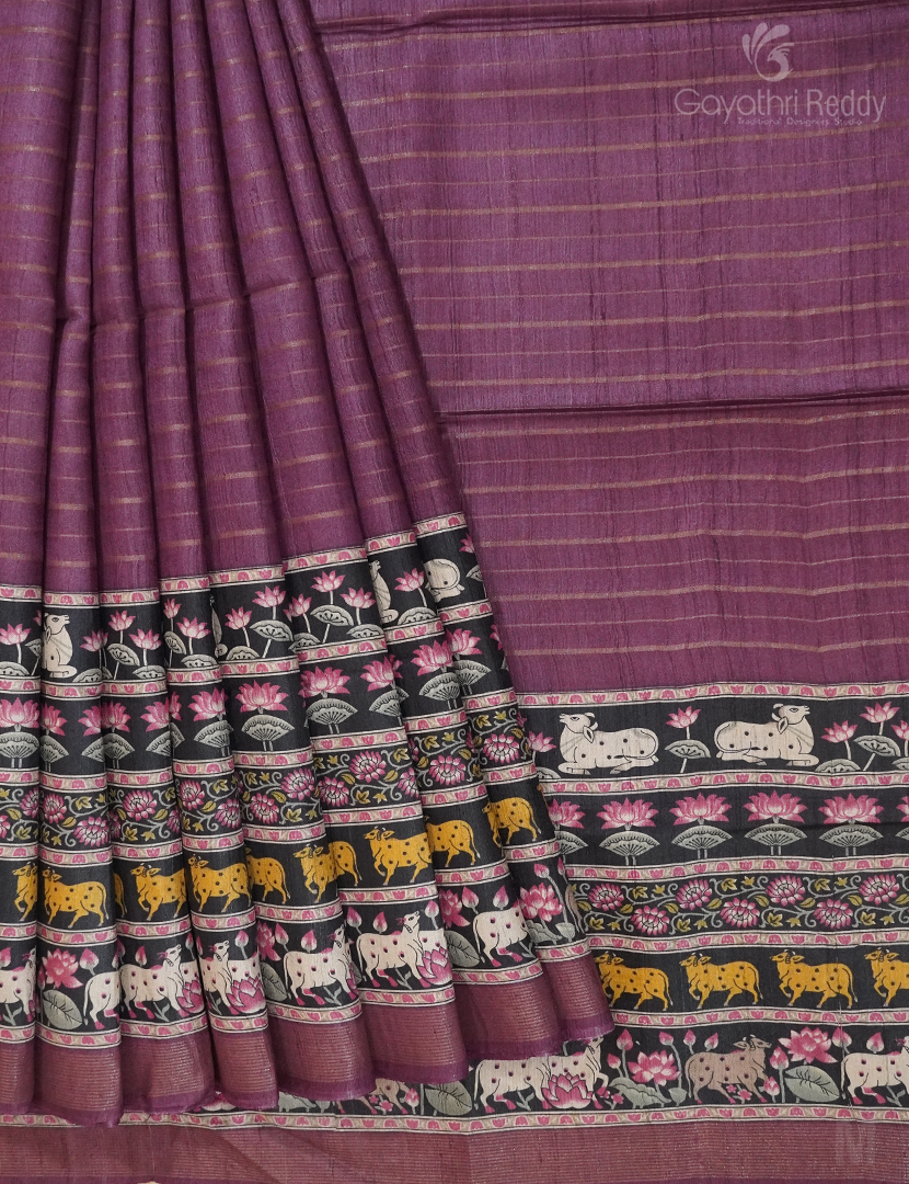 PURE DESI TUSSAR SILK-TS1182