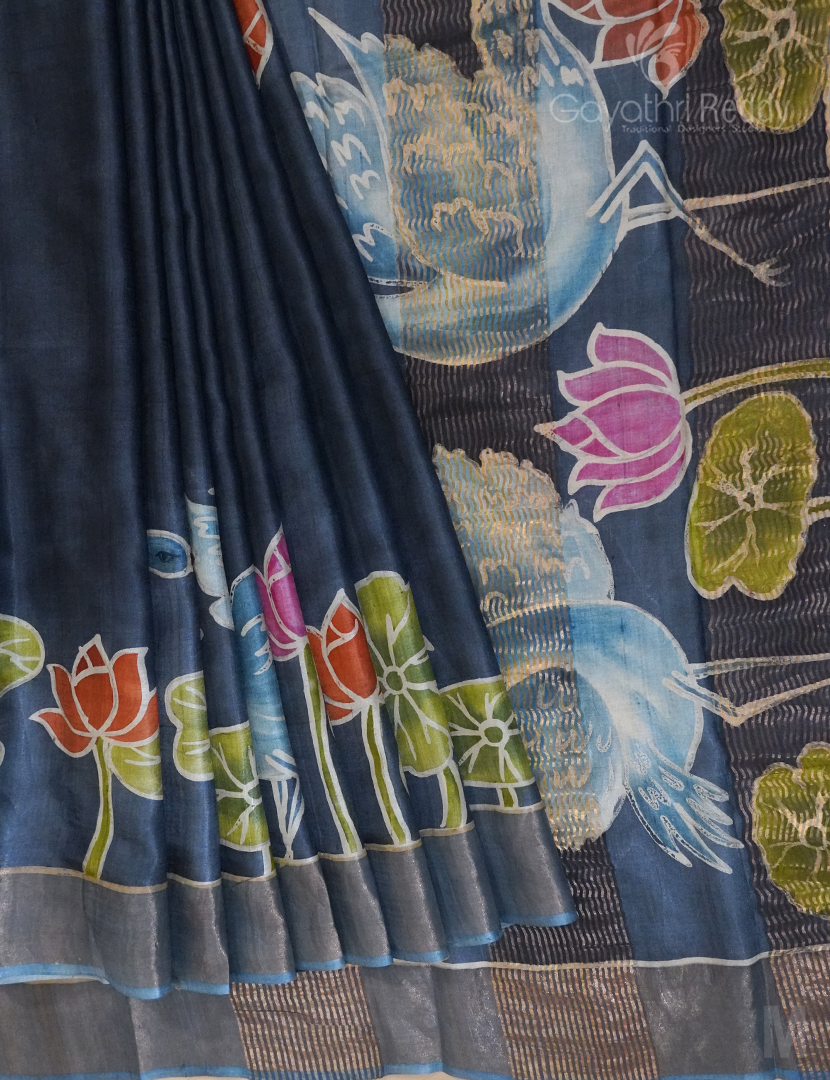 PURE DESI TUSSAR SILK-TS1112