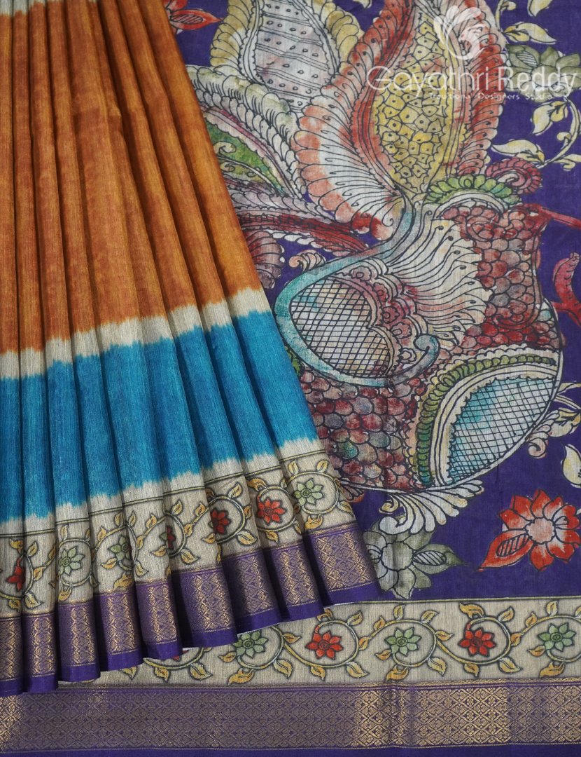 SEMI TUSSAR SAREE-ST1167