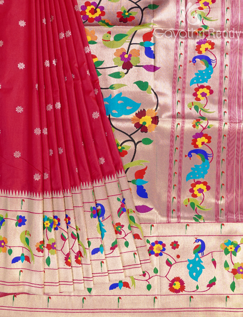 SEMI PAITHANI SAREE-SPS26