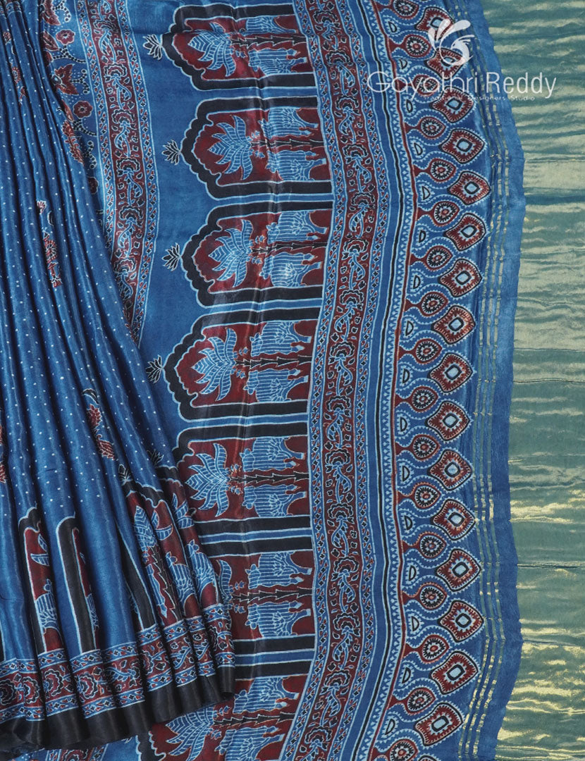 PURE GAJI SILK SAREE -GSS35